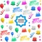 3000 Pieces Happy Birthday Confetti Birthday Cake Confetti Metallic Foil Balloon Table Scatter Decorations for Party, Baby Shower, DIY Arts and Crafting
